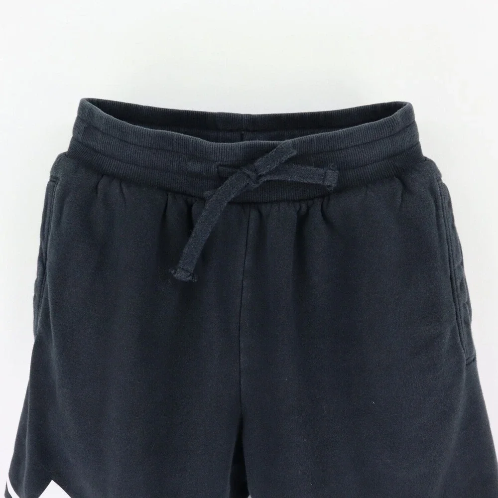 Under Armour Activewear Shorts Mens Size S Black Cotton Blend Pockets Drawstring
